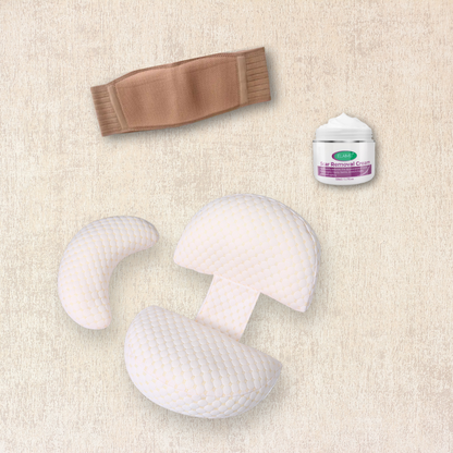 Ultimate Pregnancy Kit | Pregnancy Pillow + Belly Support Belt + Stretch Marks Cream